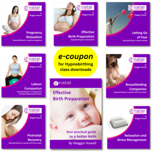 e Coupon for Hypnobirthing digital pack